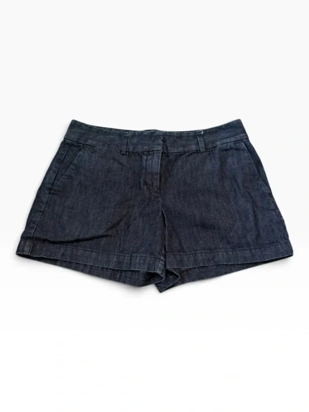 LOFT blue denim shorts size 2